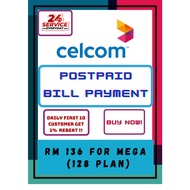 CELCOM BILL PAYMENT (POSTPAID) INSTANT TOPUP