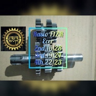 Yamaha F1ZR (FIZR) (FIZ R) Ratio (Force 1) Retail Teeth 2.3, & 4 = 2nd.16/28; 3th.19/24; 4th.22/23 o