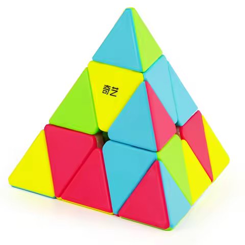 10 Kinds Qiyi 3x3x3 Pyramid Speed Magic Cube Professional Magic Cube Puzzles Colorful Educational To