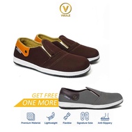 D7 Men's Casual Slip-On Canvas Shoes Cs 01 CK FREE Slip-On Shoes Cs