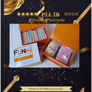 NEW! 2026 P1A P1B FUNflip Learning Cards Chinese Flashcards 欢乐伙伴 2.0