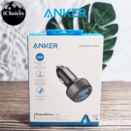 Anker _ PowerDrive 2 Elite 24W 4.8A Car Charger with 2 USB Ports Power IQ Technology Model. A2220 แอ