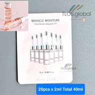 20pcs * 2ml OHui Miracle Moisture Pink Barrier Ampoule 777