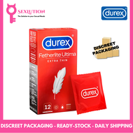 [SexLution] Durex Fetherlite Ultima Ultra Thin Condoms for Greater Sensitivity (12s) Durex Condoms for Men Discreet Packaging Official Durex Distributor Original Authentic Condom Protection for Men Singapore Local Ready-Stock 杜蕾斯 避孕套 安全套
