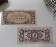 Uang Kuno jepang 10 cent