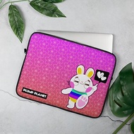 【免運】Pink Rabbit 粉紅兔子筆電保護套 - 適合13寸15寸筆電