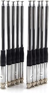 (10-Pack) 27Mhz 9-Inch to 51-inch Retractable CB Antenna for Cobra HH50WXST C75WXST Midland 75-822 7