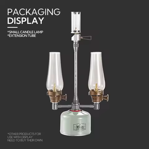 CAMPINGMOON Outdoor Camping Gas Stove Converter Gas Burner Connector Outdoor Picnic Stove Gas Tank A