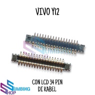 Vivo Y12 Lcd Connector Socket Connector Fpc On Board 34 pin