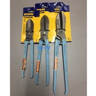 IRWIN ZINC CUTTER GILBOW AVIATION TIN SNIPS 10'', 12'',14''/1PC