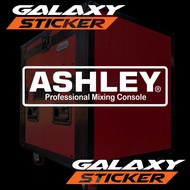 cutting stiker hardcase box sound system ashley mixer console.stiker audio logo ashley mixer