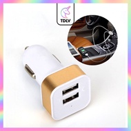 TDLV Car Phone Charger Dual USB Charger 2.1A 5V