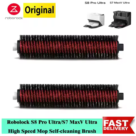 Original Roborock S8 Pro Ultra High-Speed Mop Self-Cleaning Roller Brush S7 Max Ultra S7 Maxv Ultra 