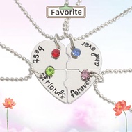FAVORITEGOODS 4 Bff Creative Love Necklace Nice Gift Necklace