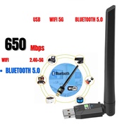 Wireless WiFi Adapter AX900 USB 3.0 WiFi 6 & Bluetooth 5.4 900Mbps Dual Band 2.4G/5Ghz Network Card