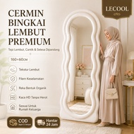 Cermin Solek Badan Penuh Arch Mirror Standing Dressing Mirror 150x40CM For Hijab Makeup Bedroom