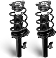 Front Complete Struts Assembly w/Coil Spring Shock Absorber Compatible with 2004-2013 Mazda 3 2006-2010 Mazda 5, Replace 172263 172264