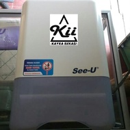 ELI Tissue Box 2 Slot Toilet - Tempat Tissue See-U - Kotak Tisu 2 Slot