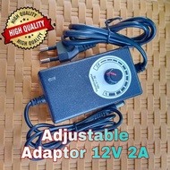 Adapter 3V-12V DC 2A Power Supply Universal 3V 5V 9V 12V Dimmer