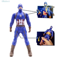 HUBERT Action Figure Marvel Toys Kids Gift Super Hero Dolls Captain America Hulk 1 / 10 Scale Collection Model