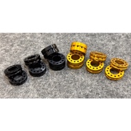 M10 Bush Washer Spacer Alloy Aluminium (kepala 14) For 4 pot M3 / GP4 / M5 / M50 / K50 / STYLEMA / M