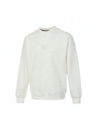 เสื้อสเวตเตอร์/เสื้อกันหนาวแบบพูลโอเวอร์ ริมคอ สไตล์เบฟเฟรนด์ AS M J FLIGHT FLC CREW ผ้าถัก รหัสFV72