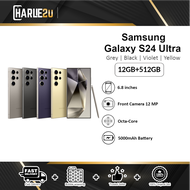 Samsung Galaxy S24 Ultra 5G Smartphone (12GB RAM+512GB ROM) | Original Samsung Malaysia