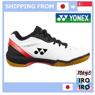 【Japan Quality】Yonex Power Cushion 65Z Badminton Shoes, white/red
