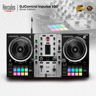Hercules DJ DJControl Inpulse 500 2-channel DJ Controller with Bag - Silver Edition