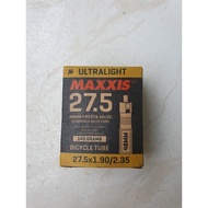 Maxxis 27.5 27.5 650b Mtb Bike Inner Tube with Small Presta Valve Cop