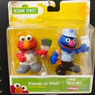 芝麻街 盒裝 公仔 Elmo&amp;Grover