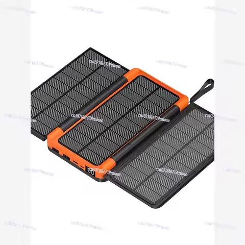 Hidden Folding Solar Digital Display Power Bank 20000mAh