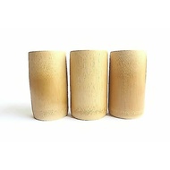 3 bamboo cups, super jumbo coffee tea cups