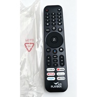 AIS Playbox Remote Control Replacement, TV Box Remote with Voice Command, Netflix YouTube Prime Vide