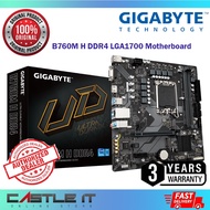 Gigabyte B760M H DDR4 LGA1700 Motherboard Micro-ATX Mainboard Combo I5-12400 Core i7 i3