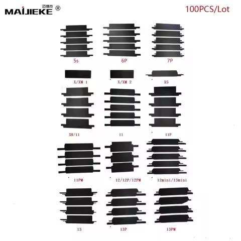 100pcs Battery Insulation Adhesive For iPhone 15 11 12 13 14 Pro Max Plus X XS XR 7P 8P Sticker Bond