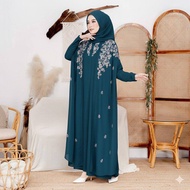 SALE Rayyan Haya’ Heidi Abaya {READYSTOCK} Full Lining Abaya with Cape FREE Shawl Flowy Full Sulam N