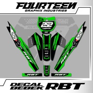 RBT Duck Decal - Modified RBT Trill Trabas 14 Duck Striping Variation Sticker