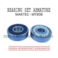 MESIN Maktec MT80B Drill Machine Bearing Set Front and Rear Armature Set Maktec MT80 B Electric Dril