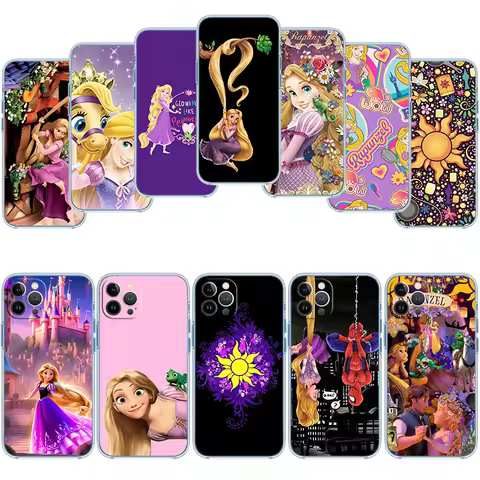 ED34 Rapunzel Transparent Phone Case for LG K22 K30 K40 K40S K41 K42 K50 K50S K51 K51S K52 K61 K62 K