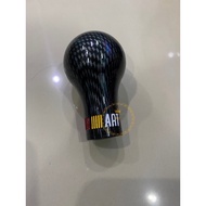 Gear Knob RalliArt Carbon Manual Wira Satria Putra Saga Persona Viva Myvi Kancil