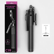 C19 360 Độ Toàn Cảnh Chụp Cân Bằng Xử Lý Ổn Định Quadpod Ảnh Tự Sướng Thanh Với Không Dây Điều Khiển