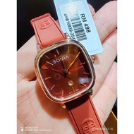 [NEW][FREE Bonia Watch Pouch] BONIA Women Elegance Silicone Band BNB10839-2542