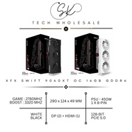 [SK TECH] XFX SWIFT RX 9060 XT OC 16GB GDDR6 OC TRIPLE FAN GAMING EDITION AMD RADEON GPU PCIE 5.0 (W