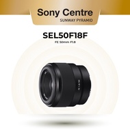 Sony SEL50F18F (FE 50mm F1.8) Camera Lens