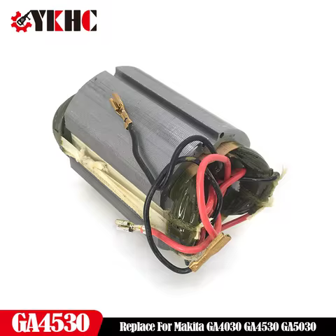 Field 220V Replace For Makita GA 4030 4530 5030 GA4030 GA4530 GA5030 Angle Grinder Accessories Power