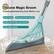 NBBY Silicone Magic Rubber Broom Mop Hand Dust Brooms Home Floor Cleaning Squeegee Wiper Toilet Bath