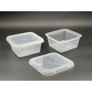 CB Ware 30-50pcs-SQ5 SQ7 SQ 250 SQ350 SQ450 SQ1500 Chunbe Square Microwave Food Container With Lid /