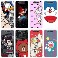 Samsung Galaxy A80 Case Silicone TPU Back Cover Galaxy A 80 cartoon Soft Phone