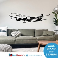 Airbus A350 Wall Sticker Premium - Scientist
